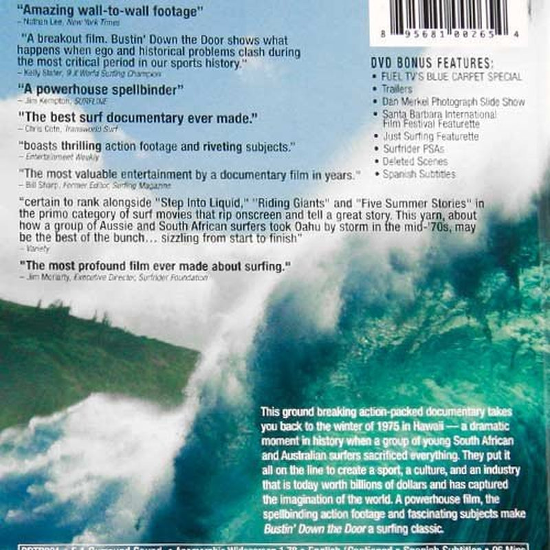 Bustin' down the Door DVD