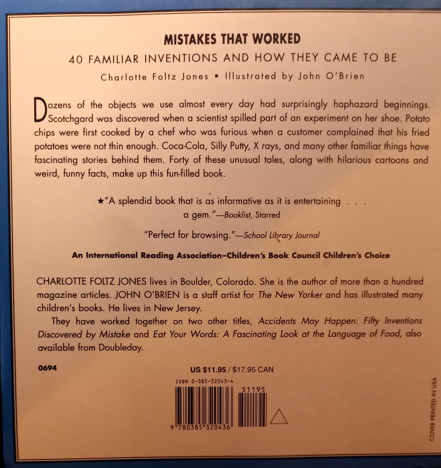 Mistakes That Worked by Charlotte Foltz Jones