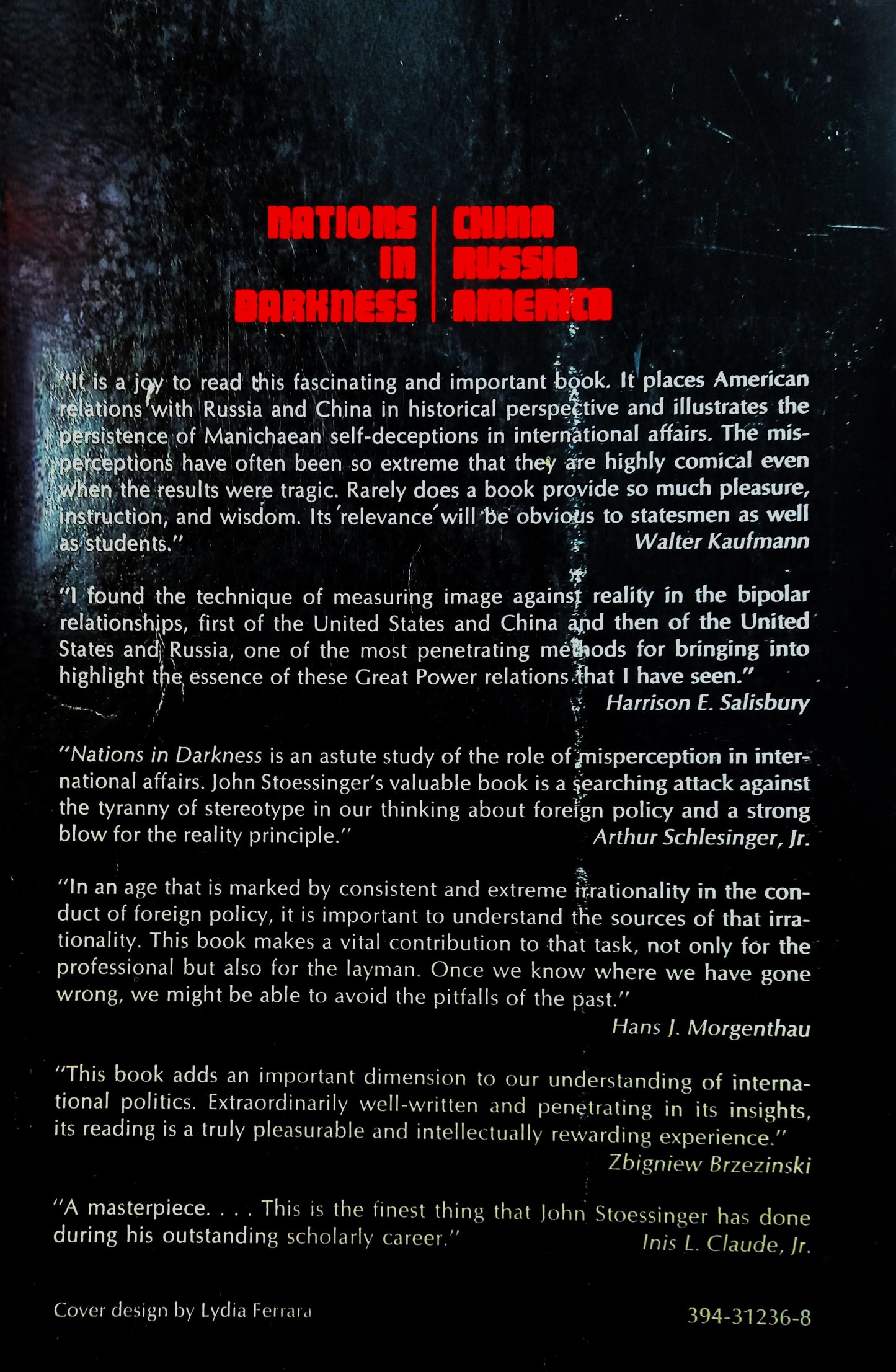 Nations in Darkness by John George Stoessinger