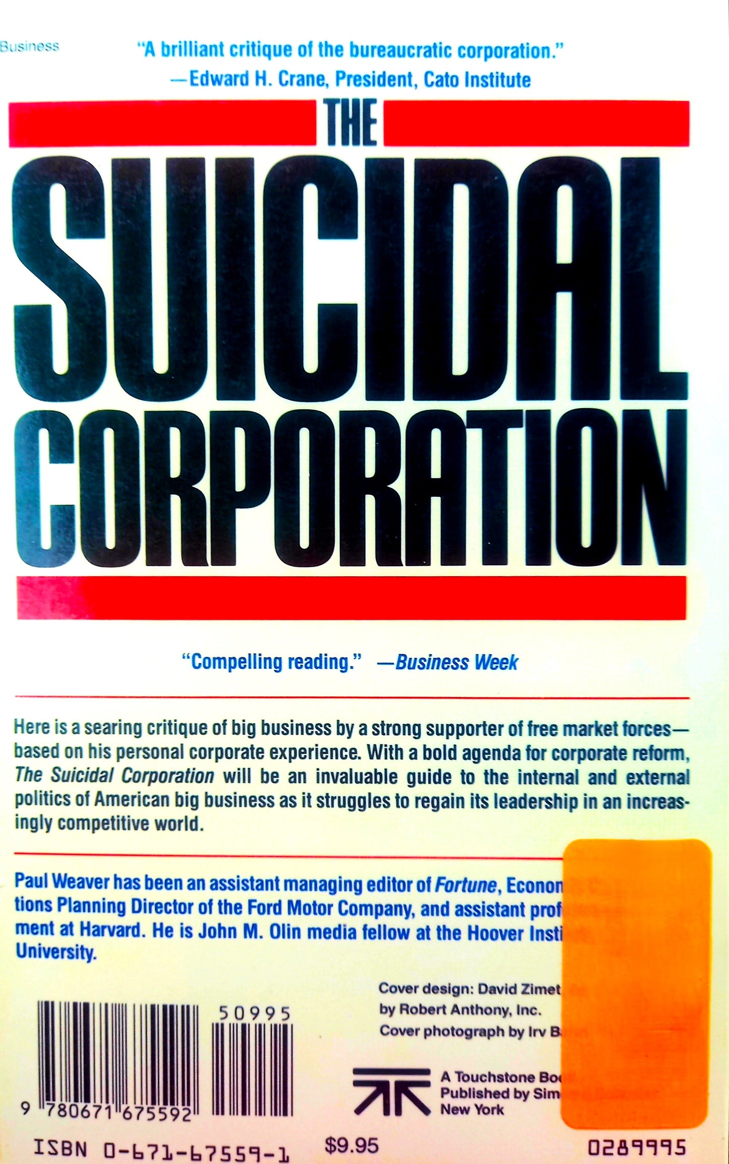 Suicidal Corporation by Paul Weaver
