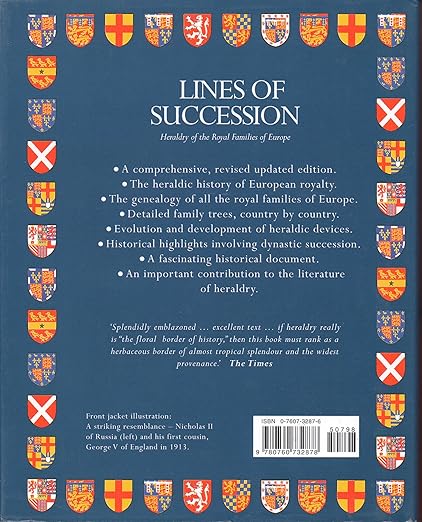 Lines Of Succession by Jiri Louda & Michael Maclagan