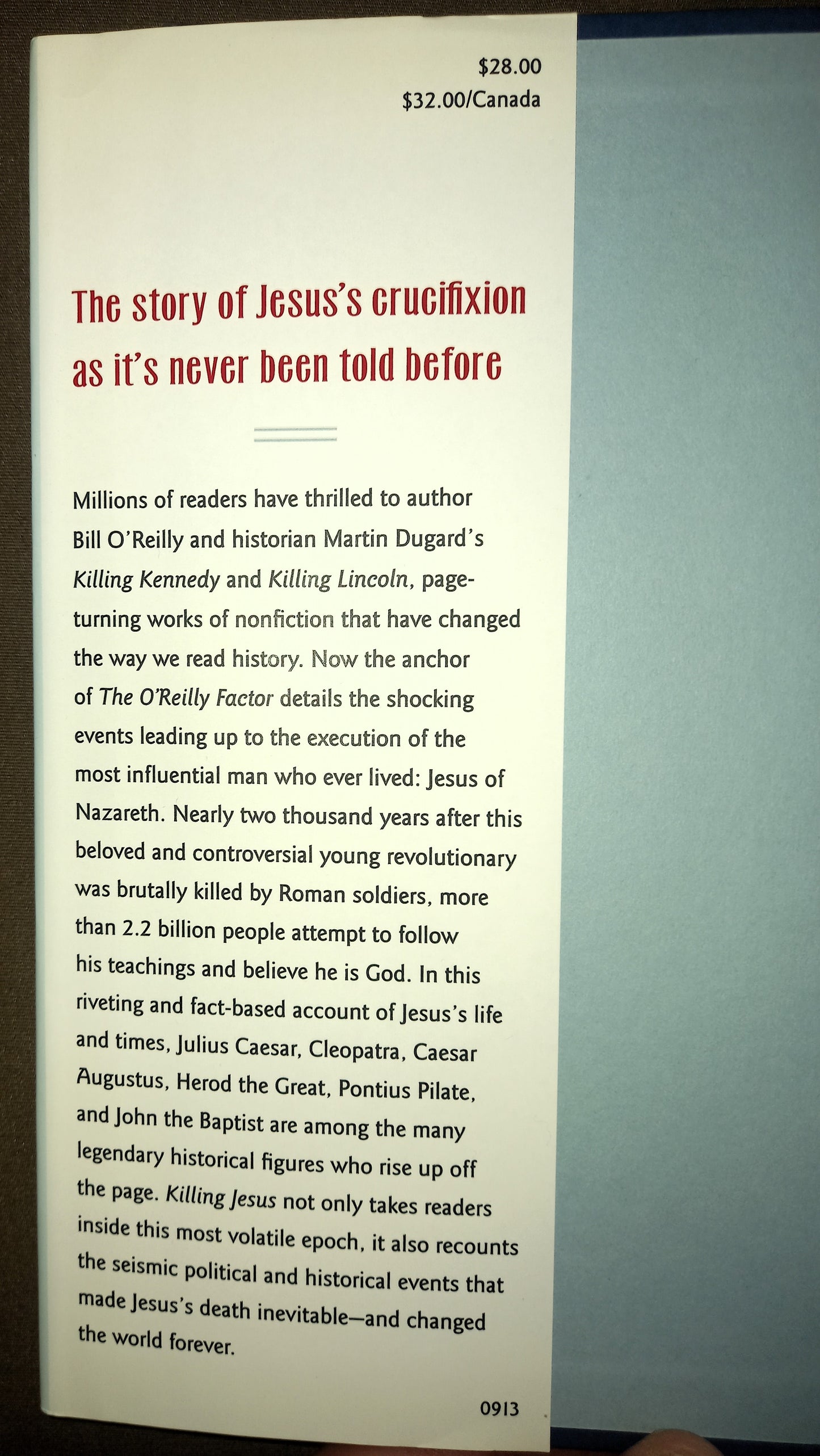 Killing Jesus by Bill O'Reilly & Martin Dugard