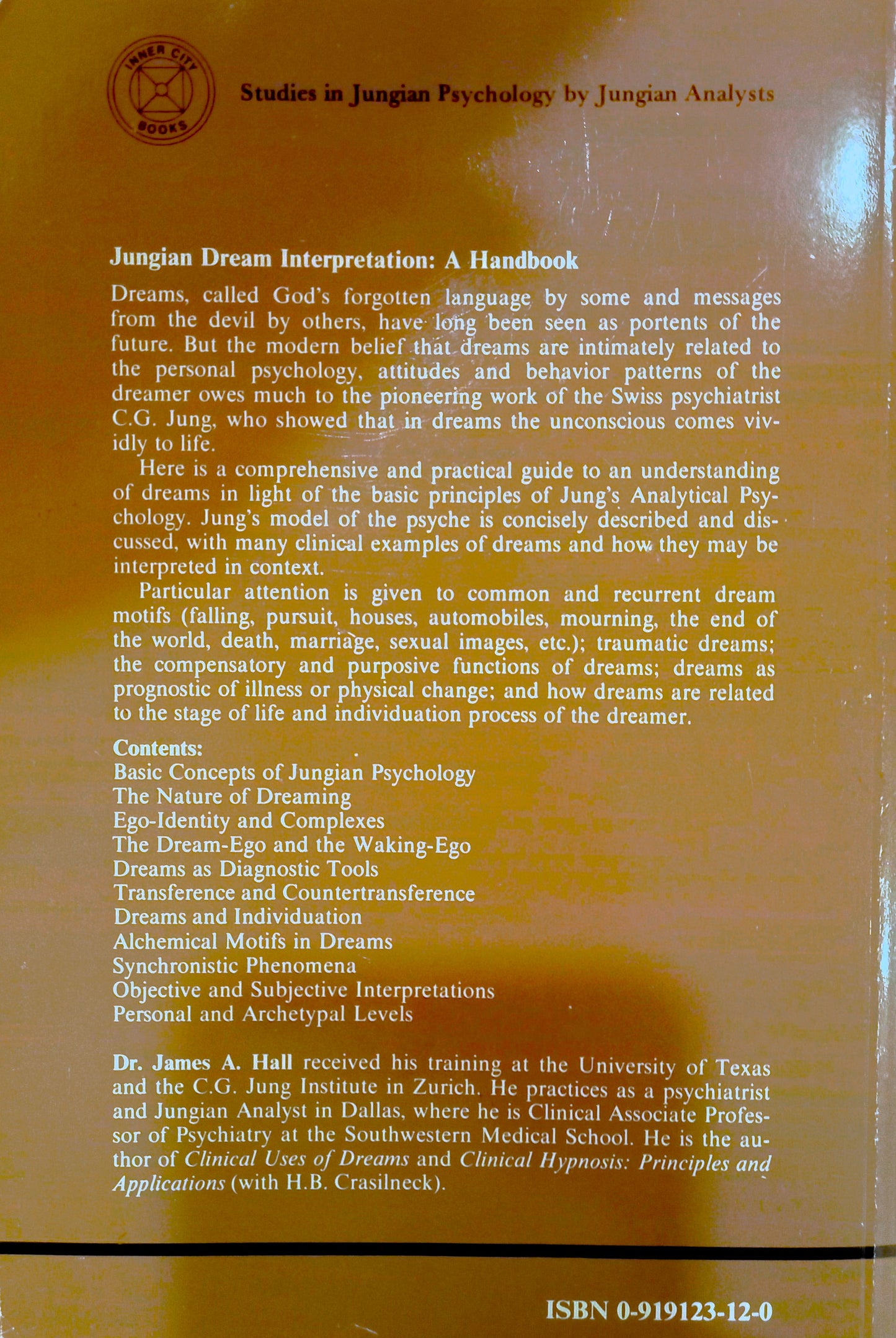 Jungian Dream Interpretation by James A. Hall