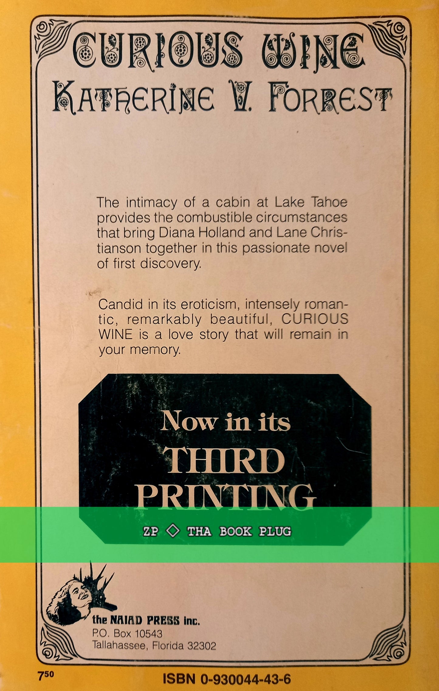 Curious Wine by Katherine V. Forrest