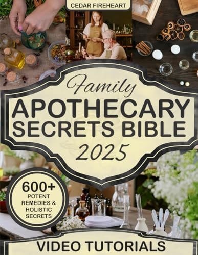 Family Apothecary Secrets Bible by Cedar Fireheart