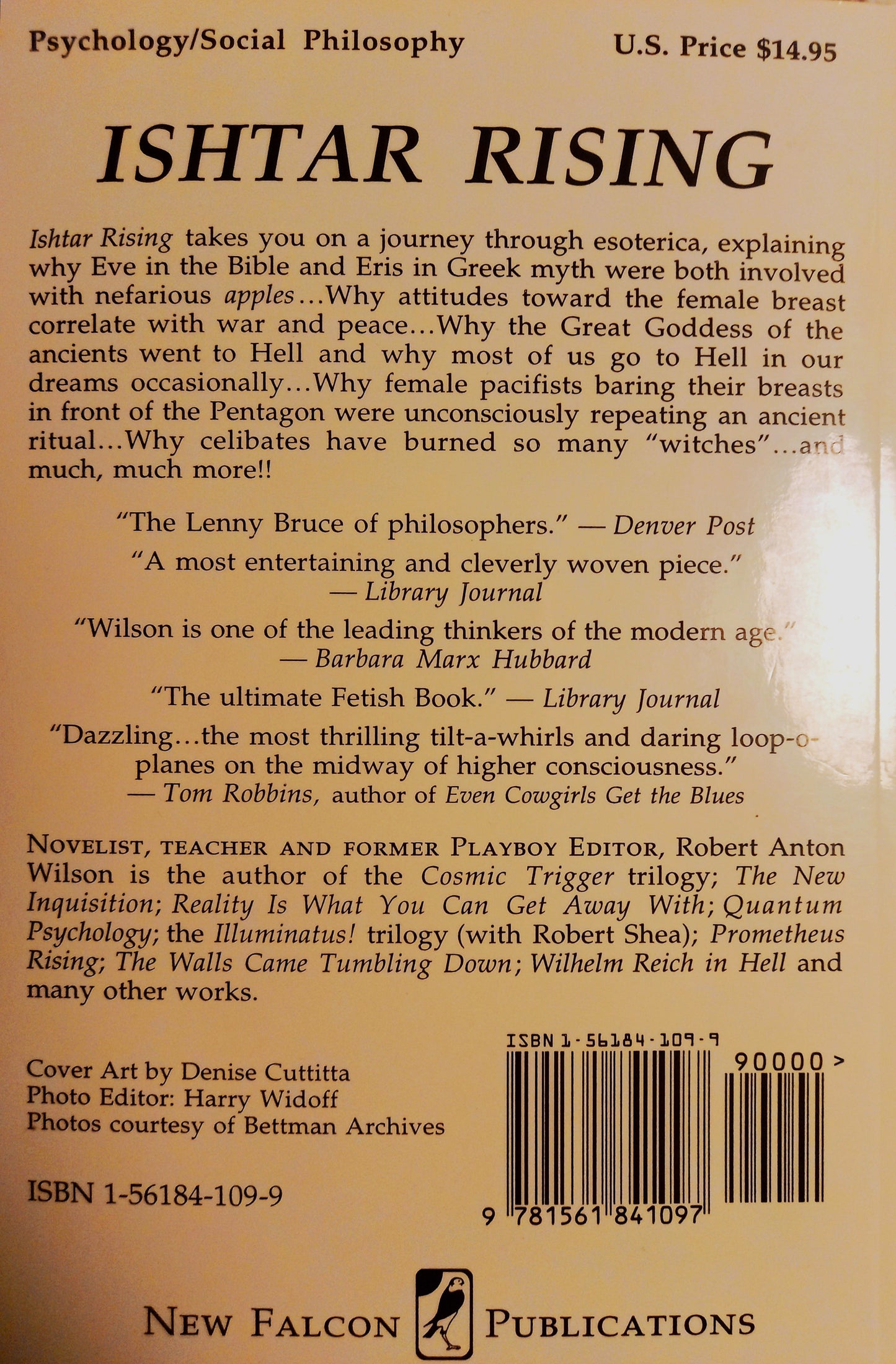 Ishtar Rising by Robert A. Wilson