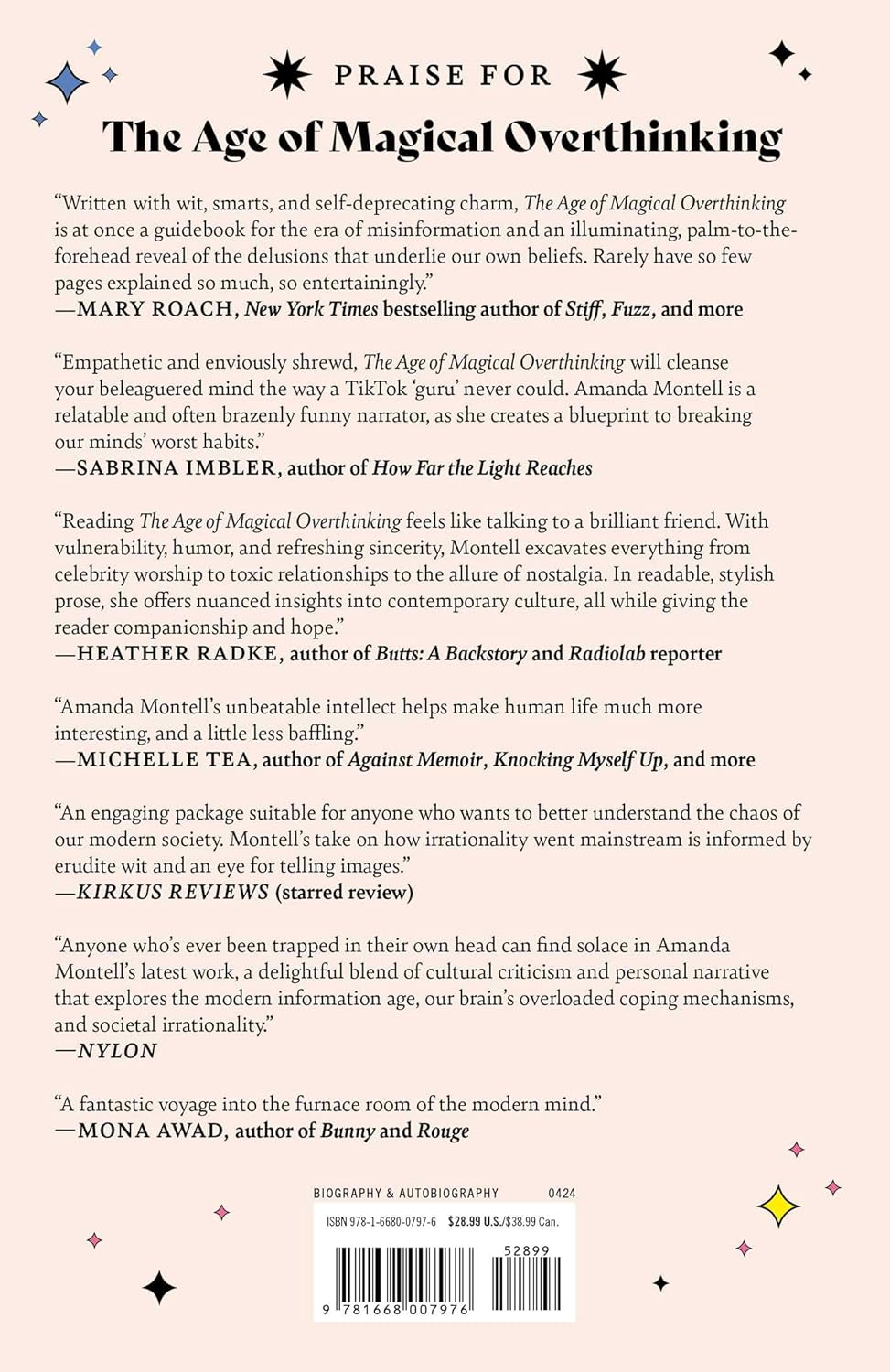 The Age of Magical Overthinking: Notes on Modern Irrationality by Amanda Montell