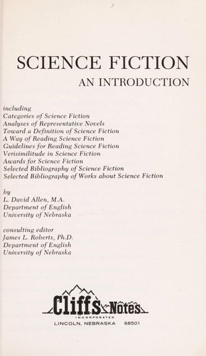 Science Fiction: An Introduction by L. David Allen