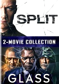 Split | Glass by M. Night Shyamalan DVD Double-Feature