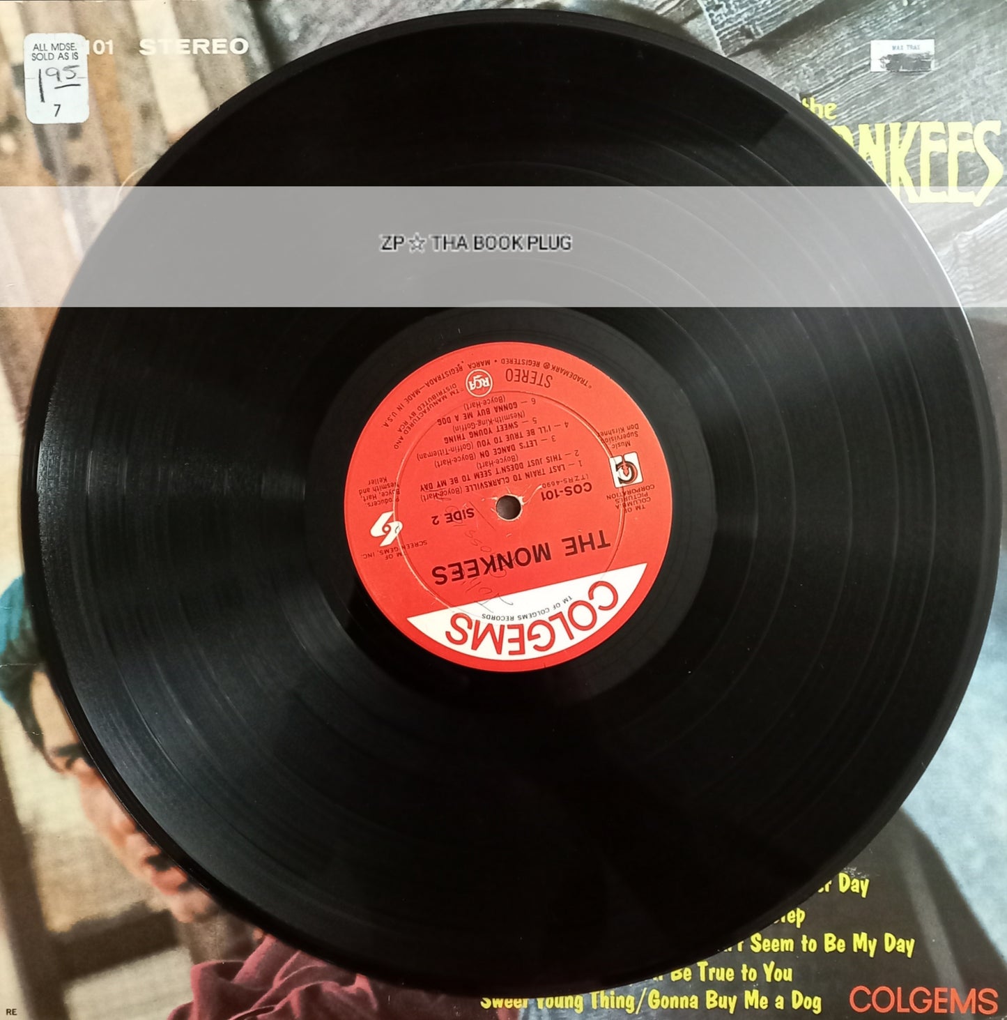 The Monkees: Self-Titled Album 1966 Vinyl-Record