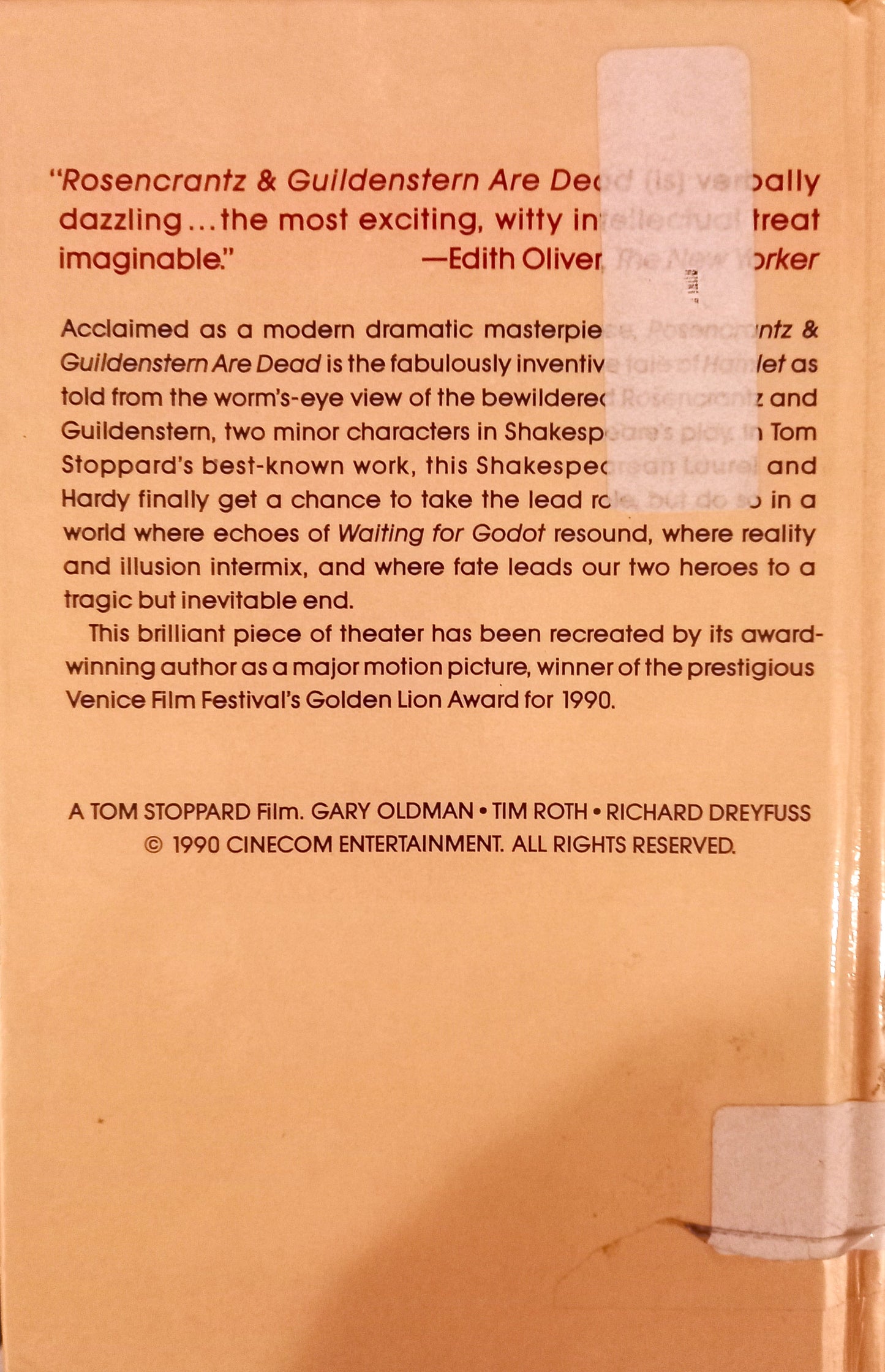 Rosencrantz & Guildenstern Are Dead by Tom Stoppard
