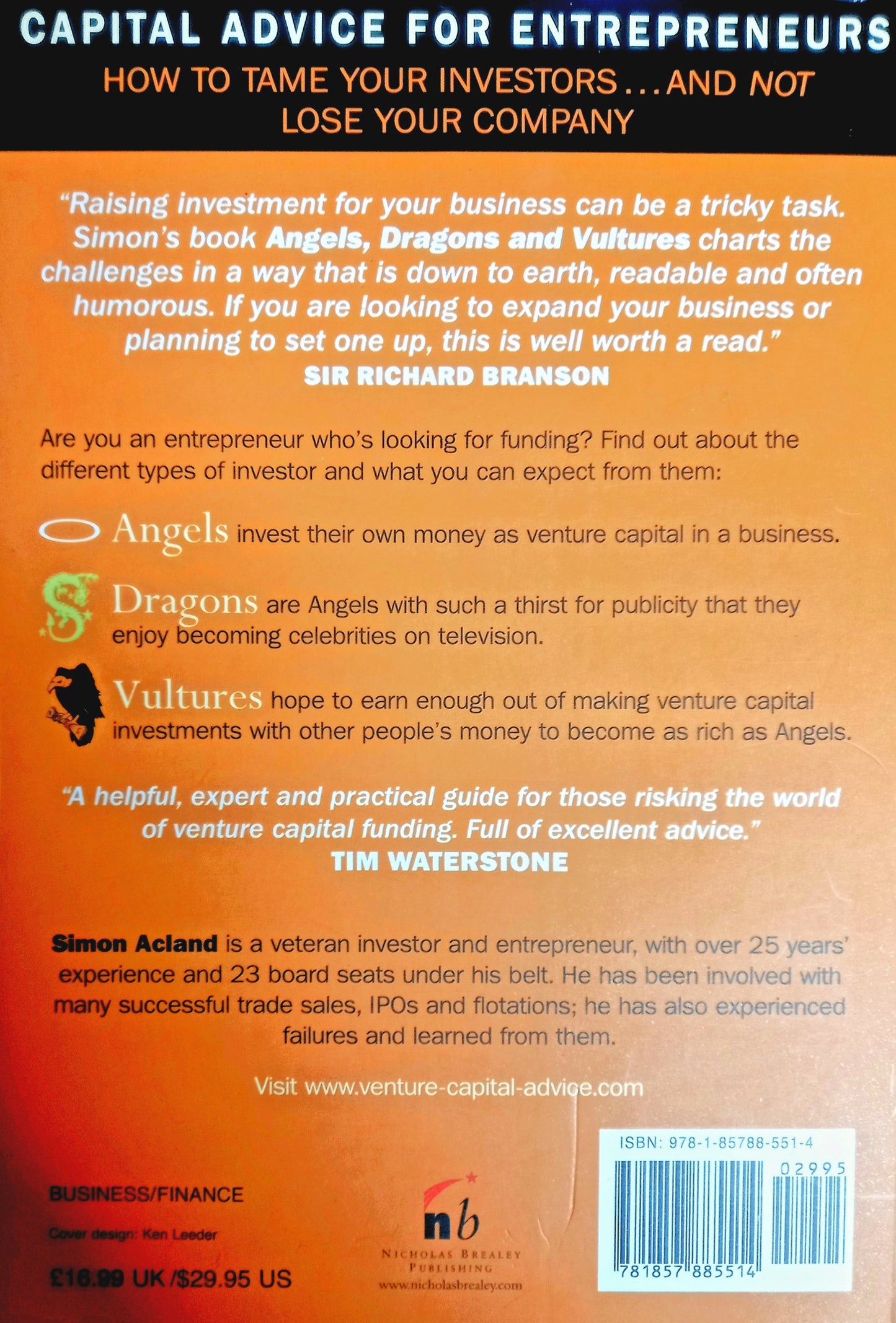 Angels, Dragons and Vultures by Simon Acland