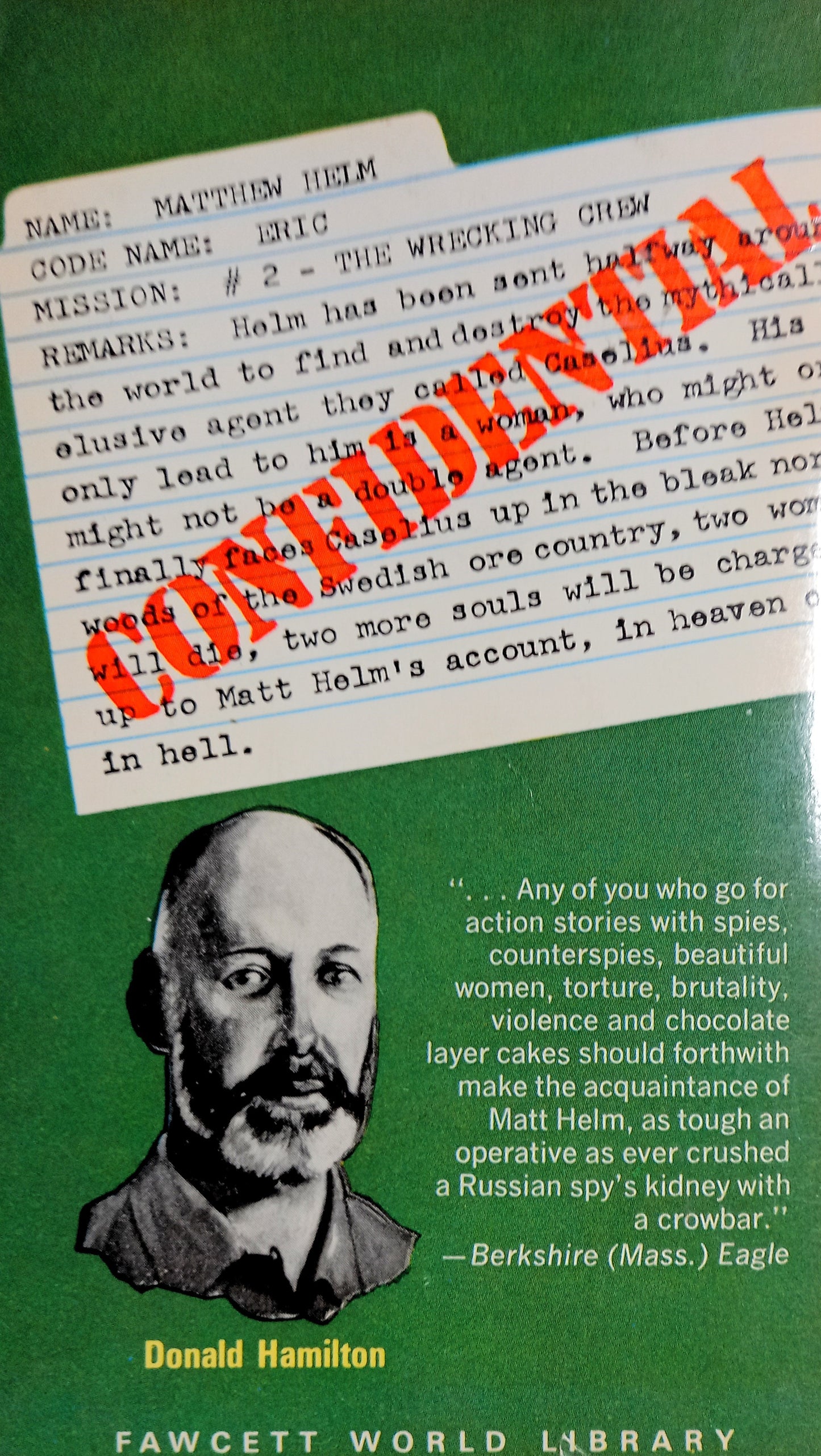 The Wrecking Crew by Donald Hamilton