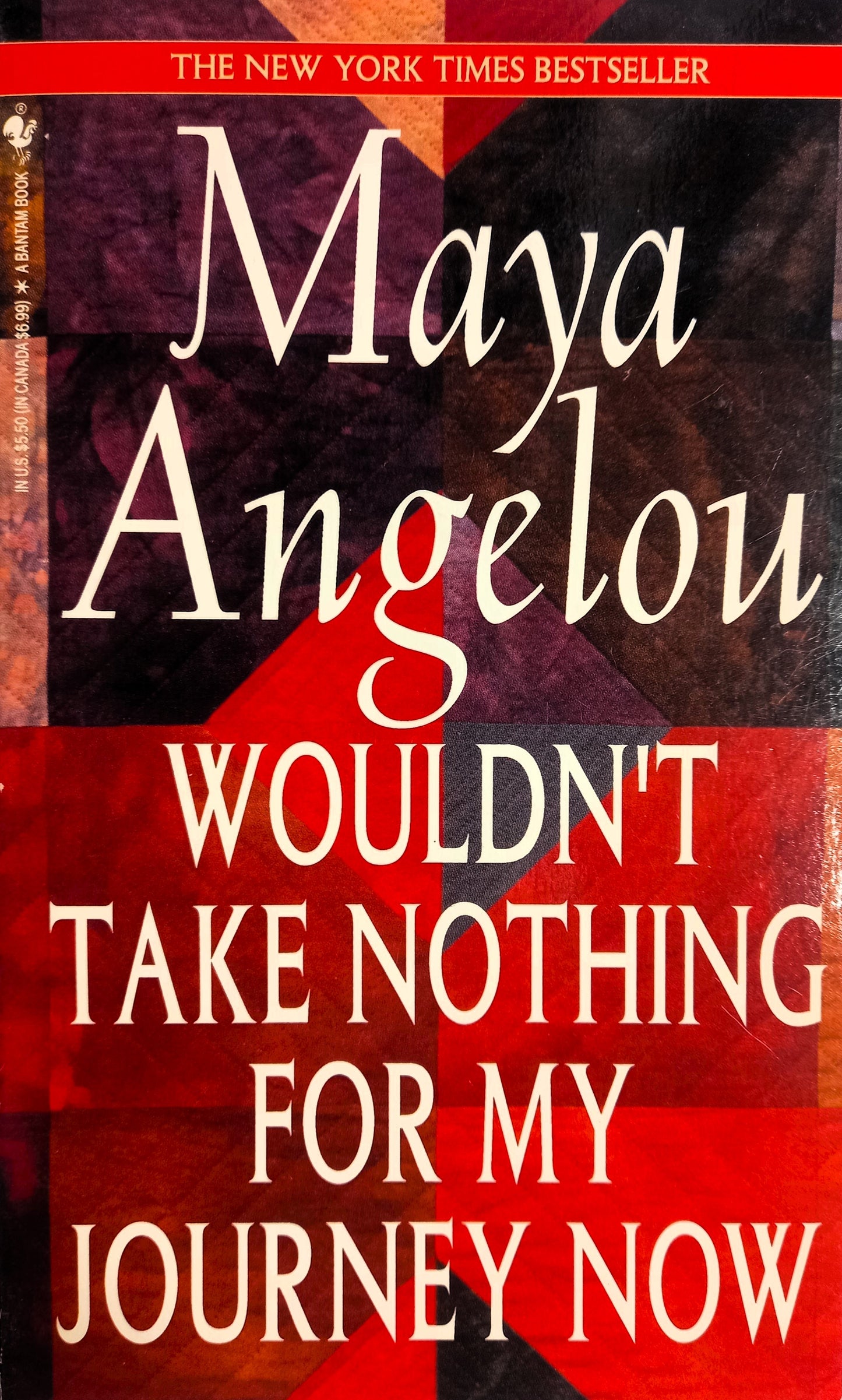 Wouldn't Take Nothing for My Journey Now by Maya Angelou