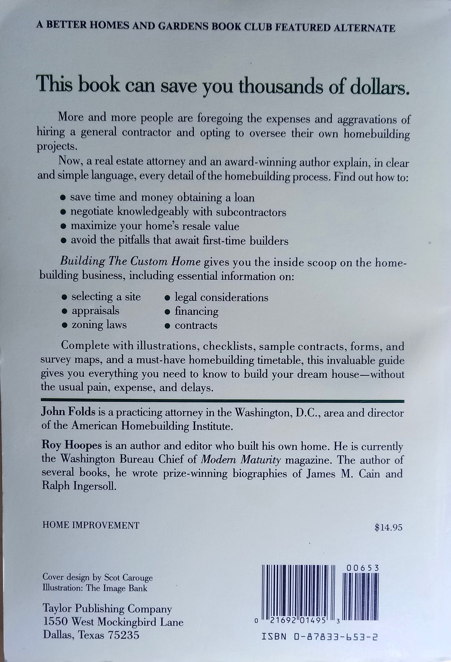 Everything You Need to Know About Building the Custom Home by John Folds