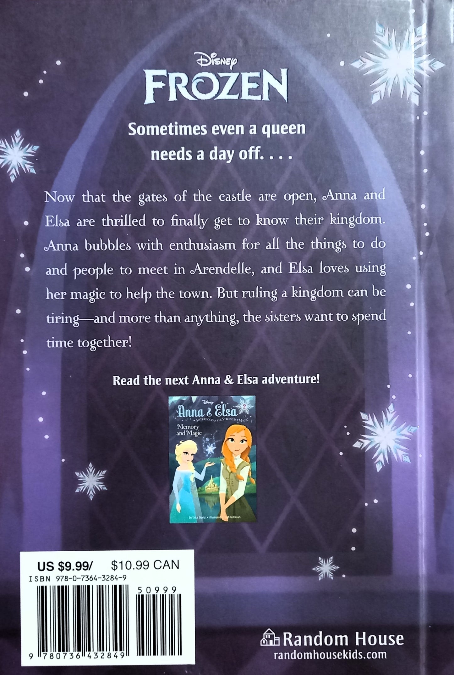 Disney Anna & Elsa: All Hail the Queen by Erica David & Bill Robinson