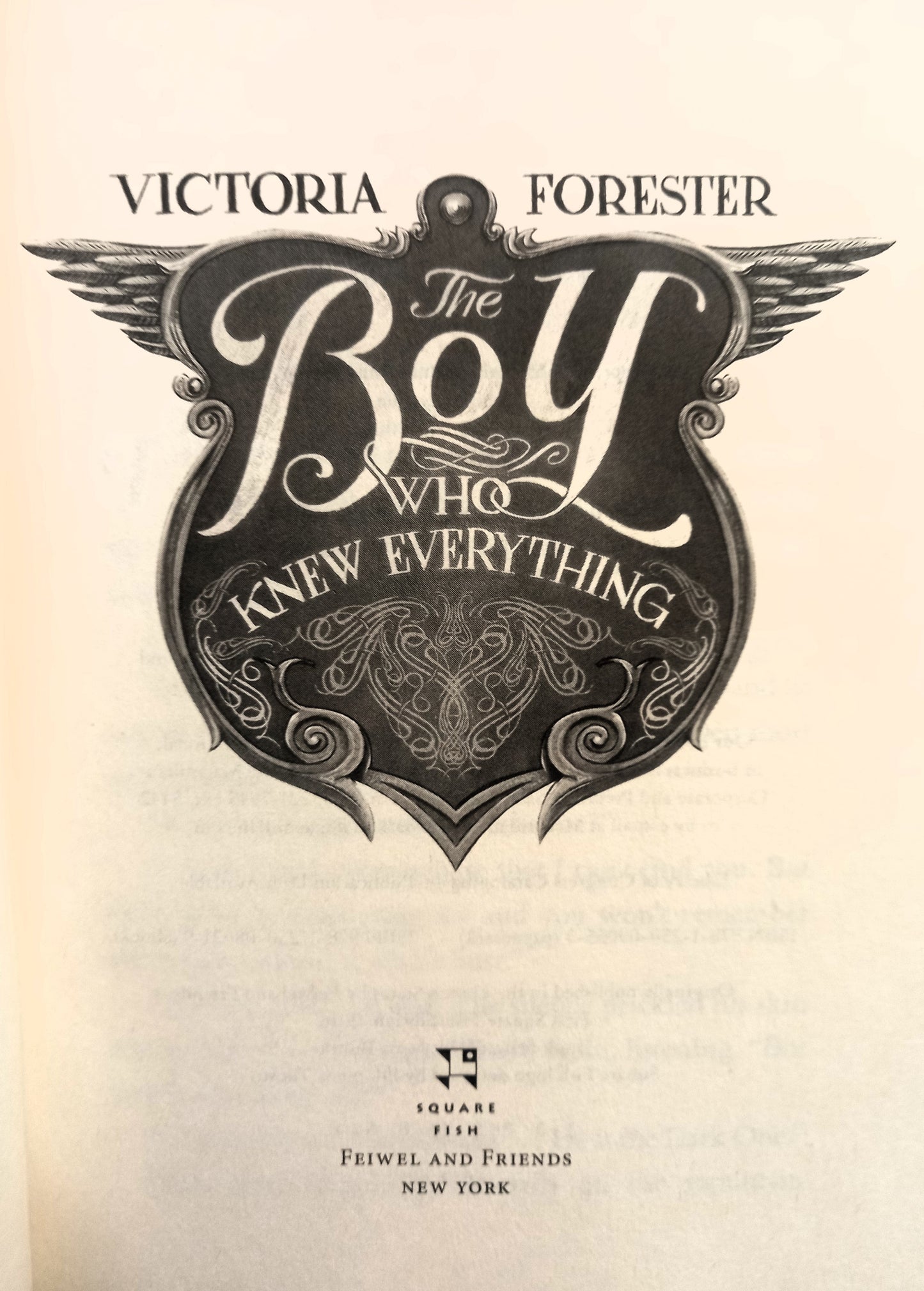 The Boy Who Knew Everything by Victoria Forester