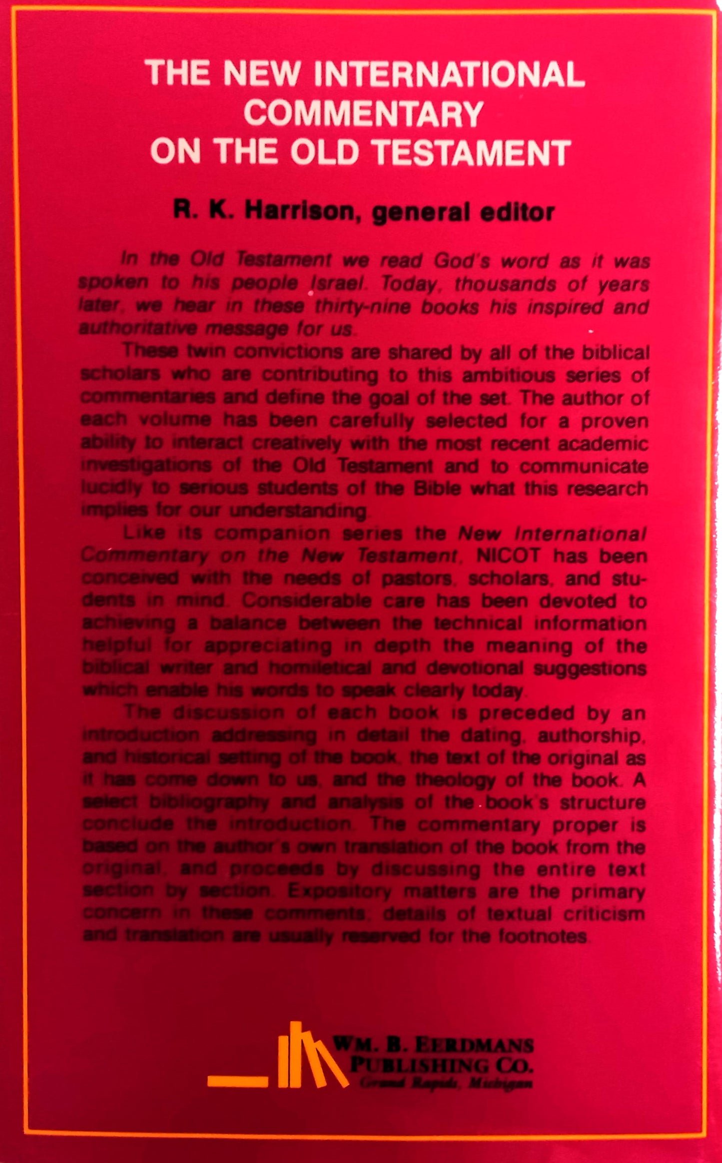 The Books of Ezra and Nehemiah by Frank Charles Fensham