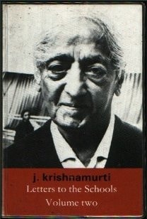Lettres aux Écoles | Jiddu Krishnamurti