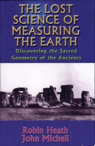 Book cover of 'The Lost Science of Measuring the Earth' with Stonehenge image.