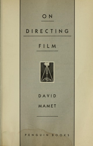 On Directing Film by David Mamet