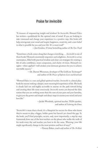 Invincible: The Mindset of Infinite Potential and the Secret to Inevitable Success | Howard Falco