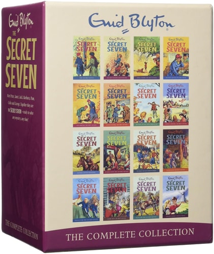 Secret Seven Complete Library Enid Blyton Collection 16 Books Bundle (The Secret Seven, Secret Seven Adventure, Well Done, Secret Seven, Secret Seven on the Trial, Go Ahead, Secret Seven, Good Work... by Blyton Enid