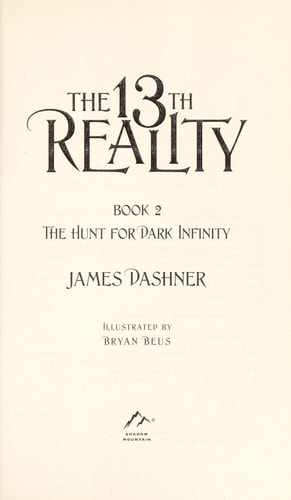 The Hunt for Dark Infinity by James Dashner