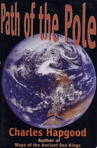 Book cover of 'Path of the Pole' by Charles Hapgood with Earth image and title text.