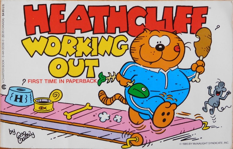 Heathcliff Working Out