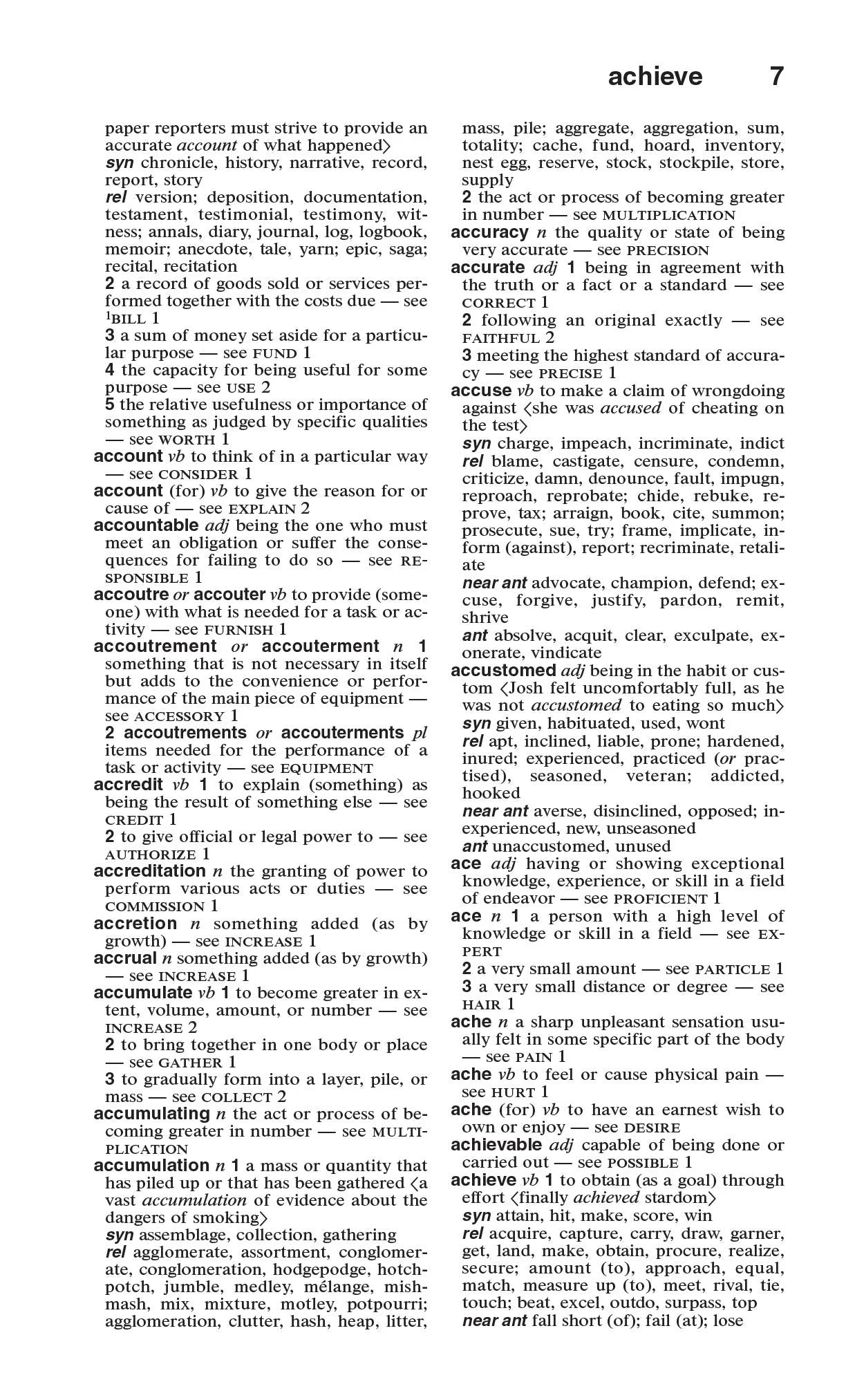 The Merriam-Webster Thesaurus