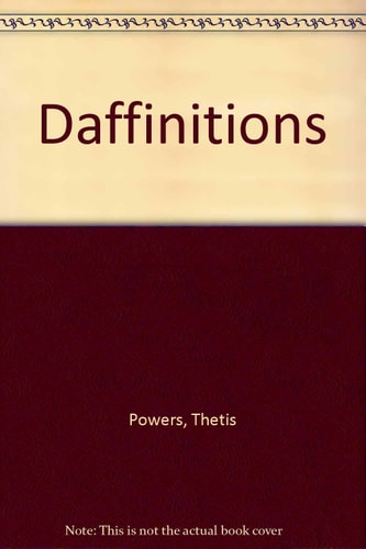 The little book of daffinitions