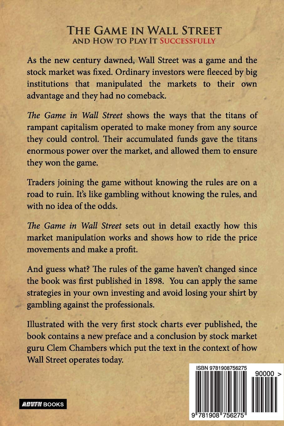The Game in Wall Street by Hoyle & Clem Chambers