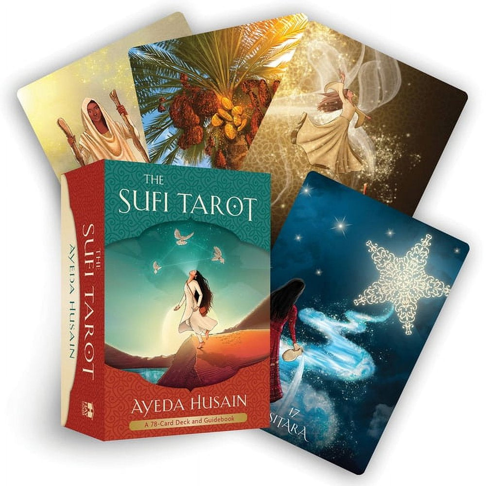 The Sufi Tarot by Ayeda Husain: Full 78-Card Deck & Guidebook