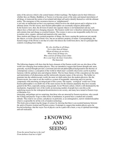 The Tao of Physics: An Exploration of the Parallels between Modern Physics and Eastern Mysticism by Fritjof Capra
