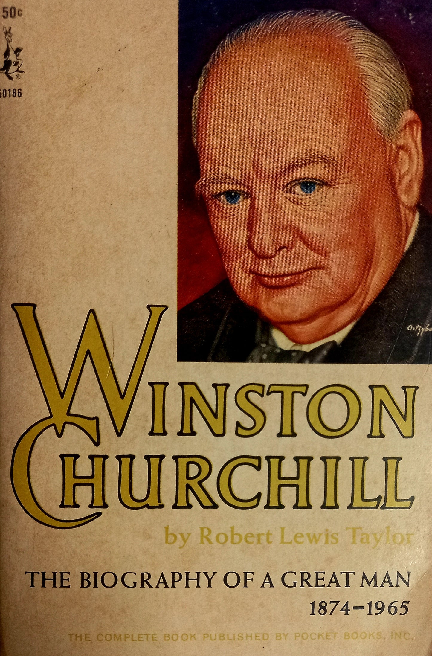 Winston Churchill: The Biography of a Great Man by Robert Lewis Taylor