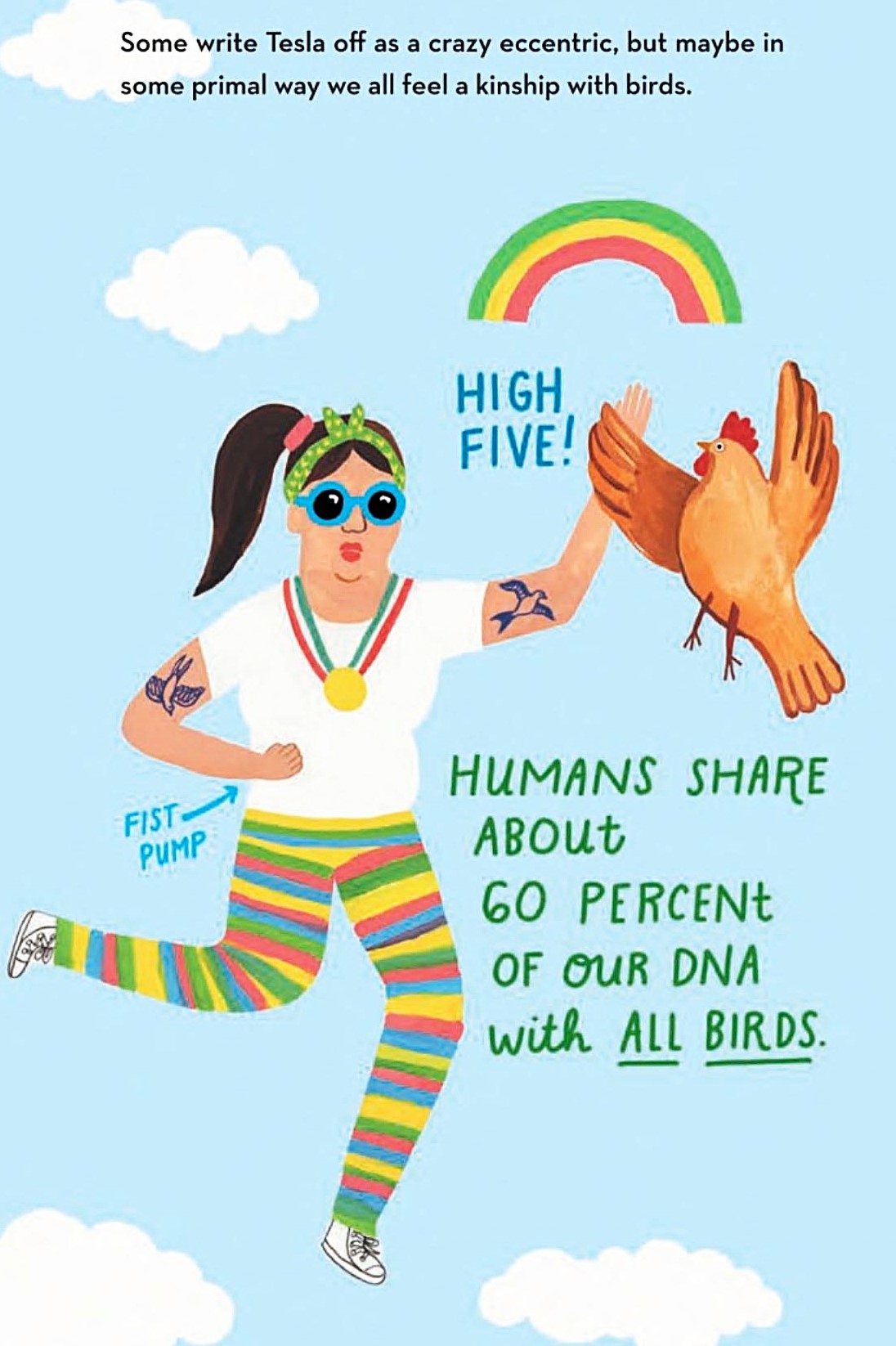 Crazy for Birds by Misha Maynerick Blaise || Fun-Illustrated Bird Book