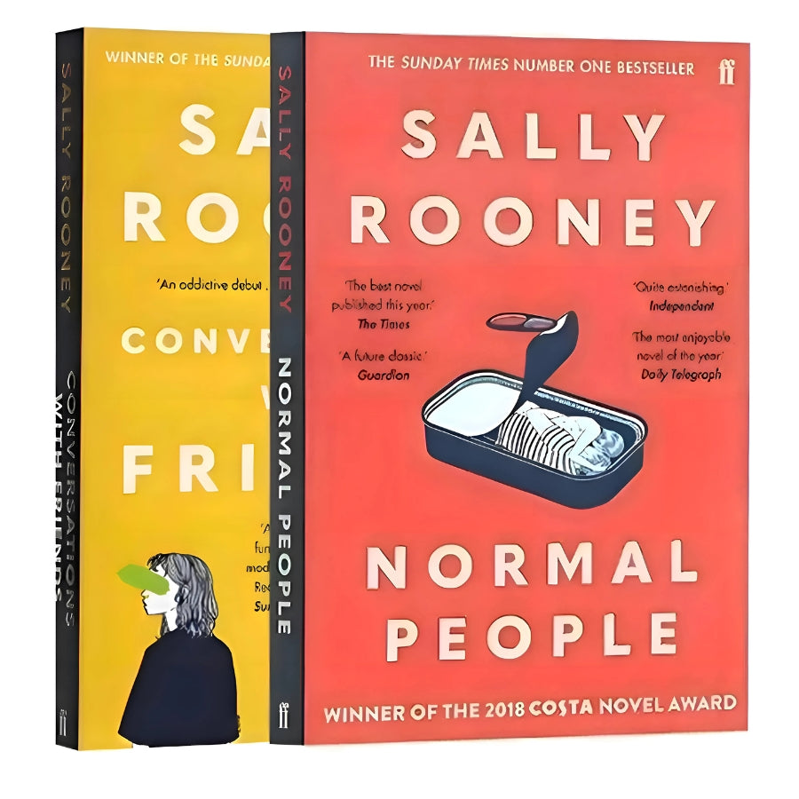 Sally Rooney 2-Book Bundle: Normal People & Conversations with Friends