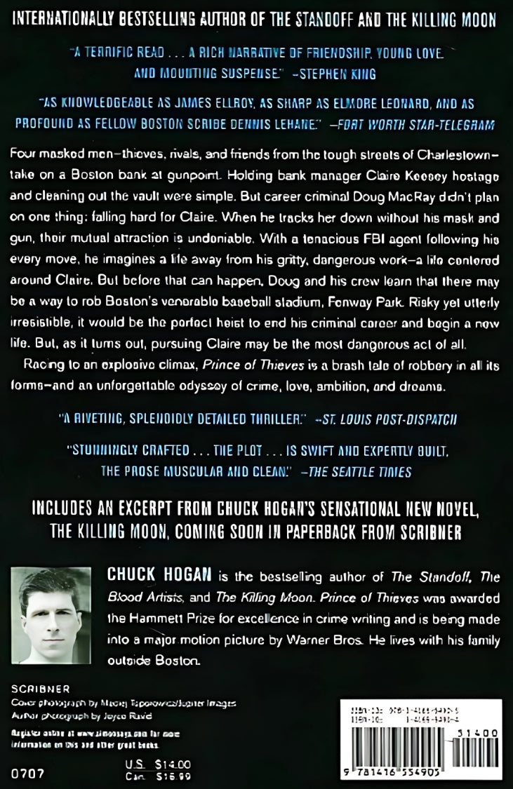 Prince of Thieves: A Novel by Chuck Hogan
