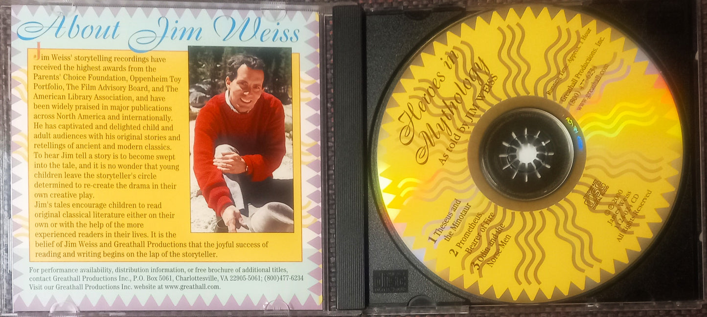 Jim Weiss Heroes in Mythology: Theseus, Prometheus & Odin