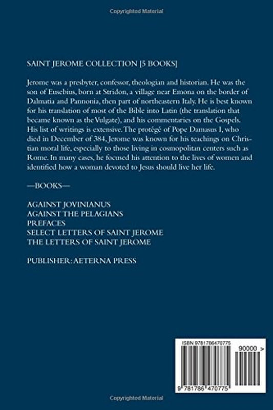 Saint Jerome (5) Book Collection by Saint Jerome & Aeterna Press