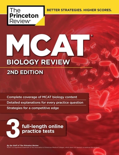MCAT Biology Review, 2nd Edition (Graduate School Test Preparation) by The Princeton Review