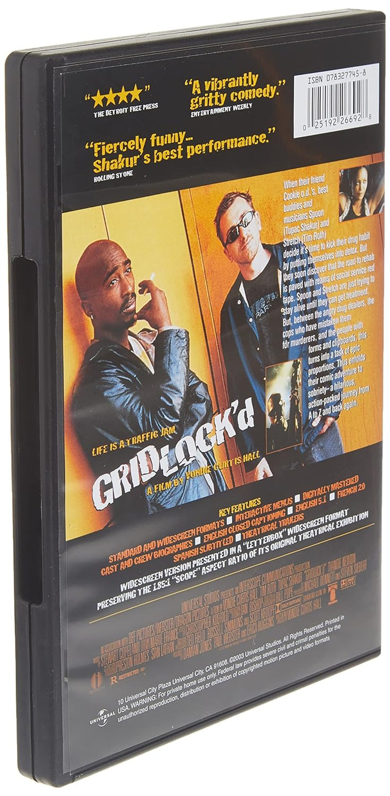 Gridlock'd Starring Tuac Shakur & Tim Roth