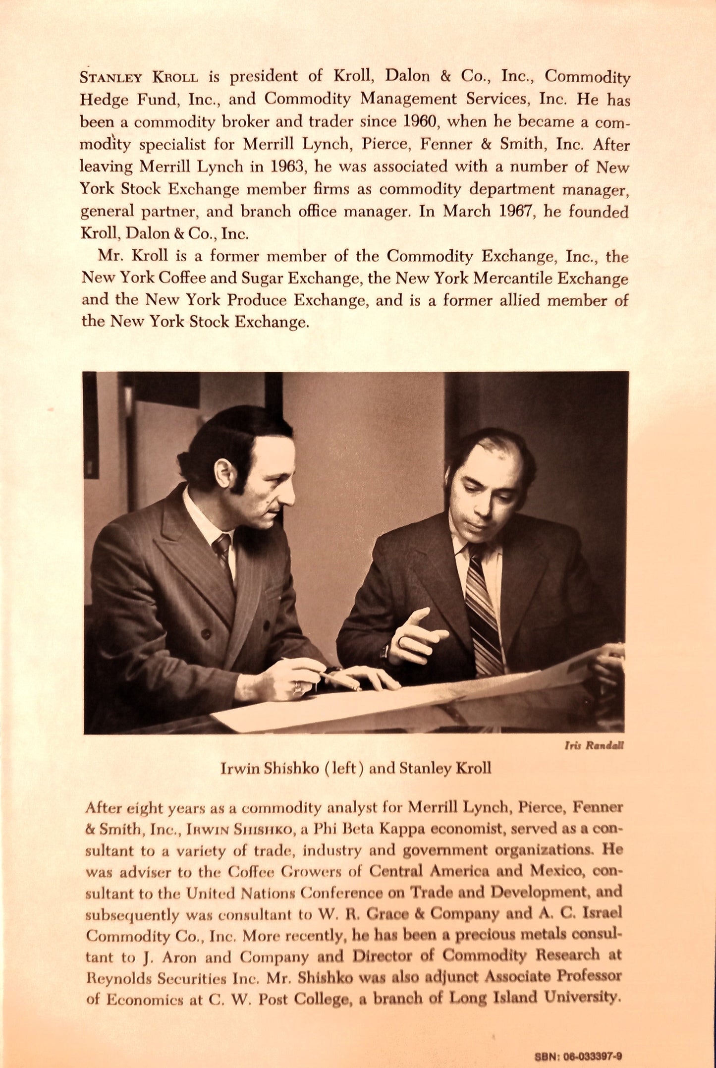 The Commodity Futures Market Guide by Stanley Kroll & Irwin Shishko