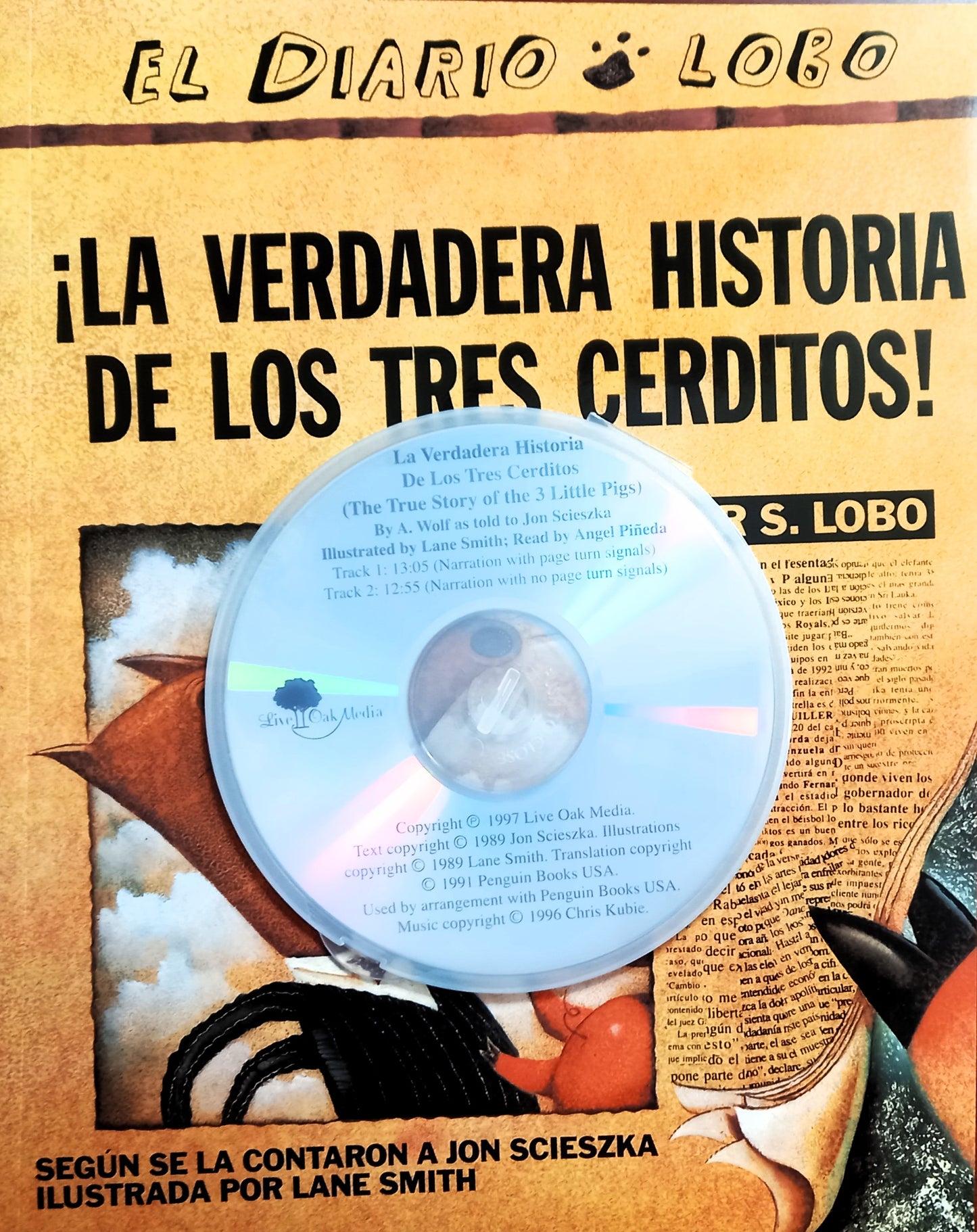 ¡La Verdadera Historia De Los Tres Cerditos! de Jon Scieszka y Lane Smith
