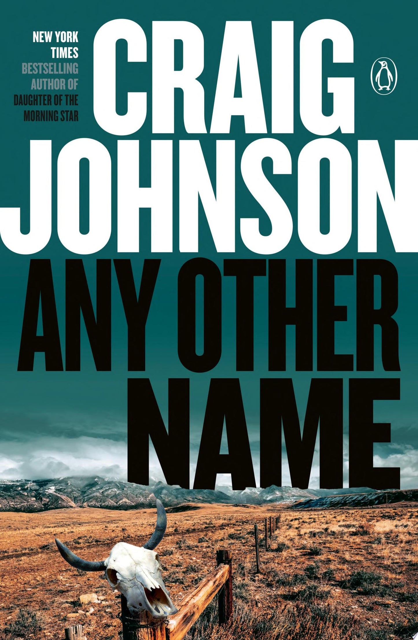 Book cover of 'Any Other Name' by Craig Johnson with a scenic background.
