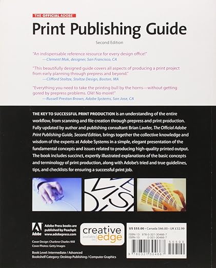 The Official Adobe Print Publishing Guide by Brian P. Lawler