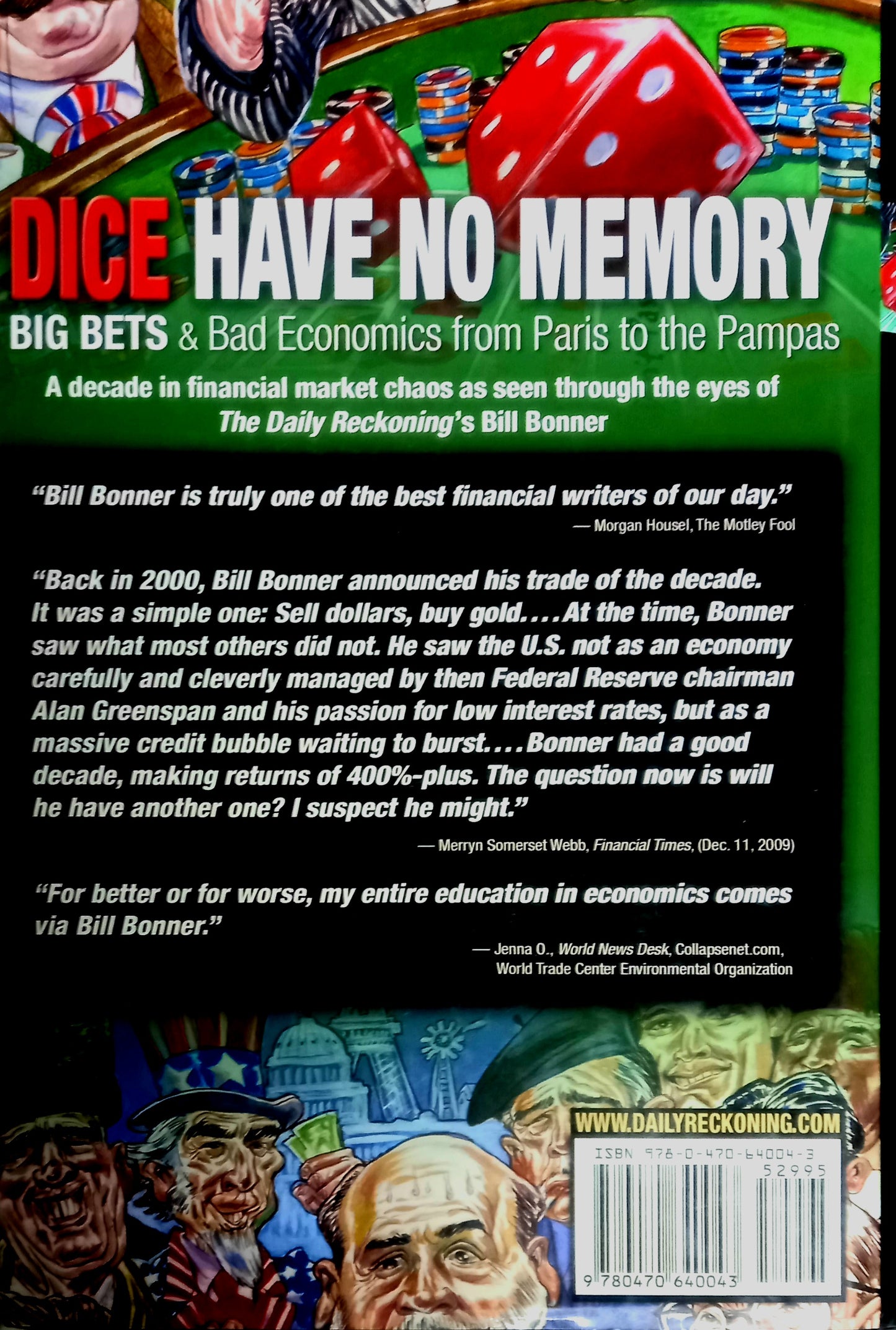 Dice Have No Memory by William Bonner
