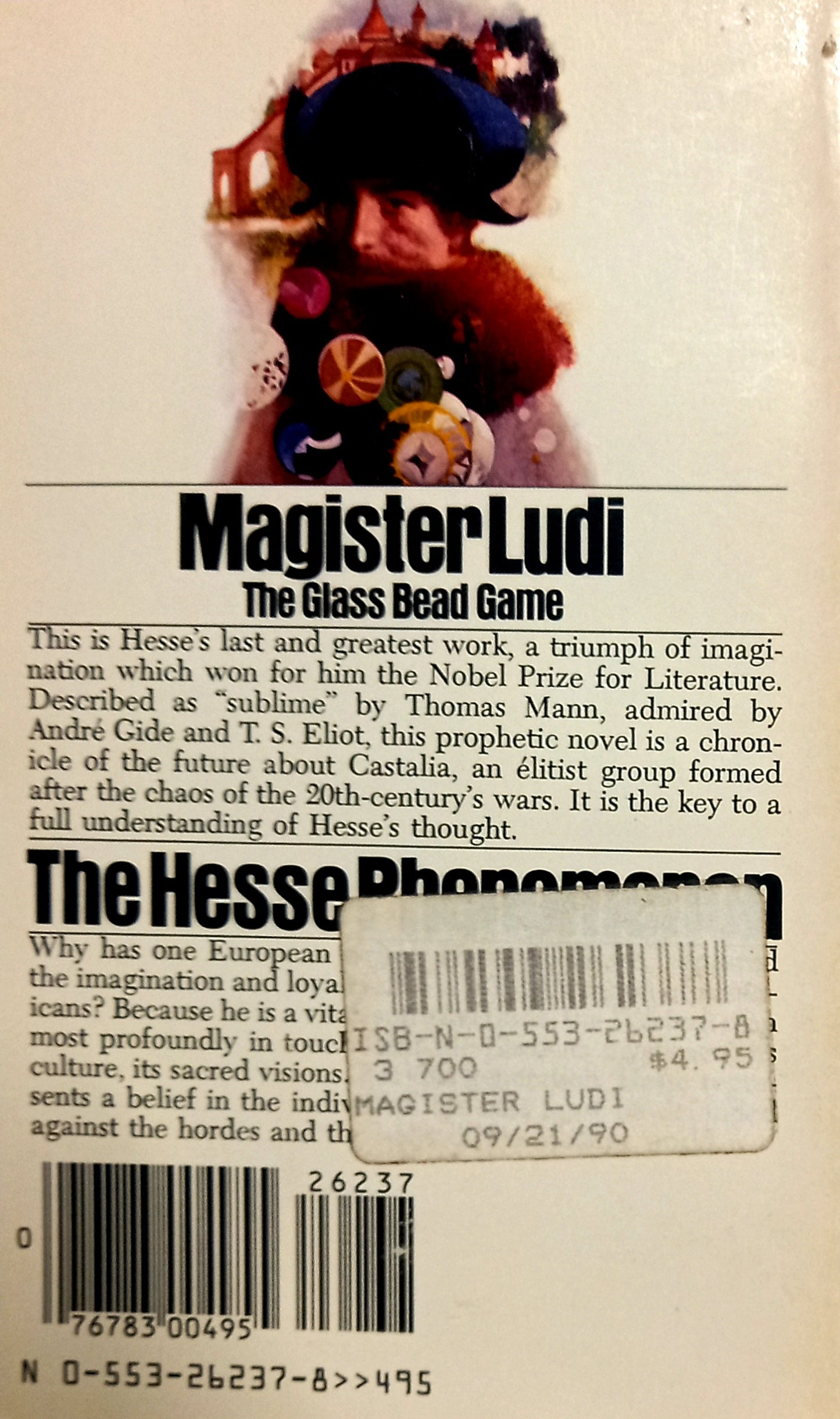 Magister Ludi: The Glass Bead Game by Hermann Hesse