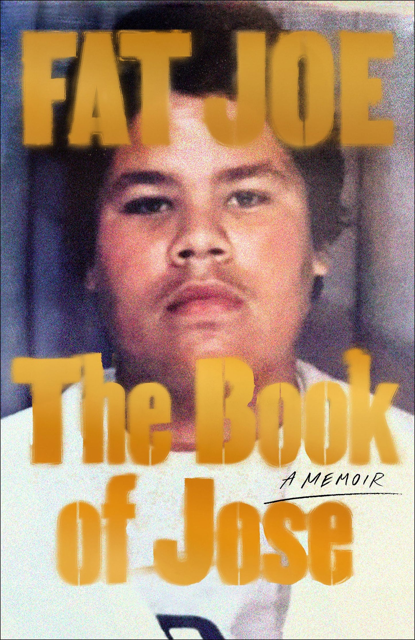 Book cover of 'The Book of Jose' by Fat Joe with a portrait of the author.